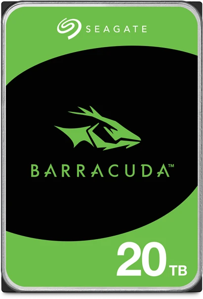 Жесткий диск (HDD) Seagate 20Tb Barracuda, 3.5", 7200rpm