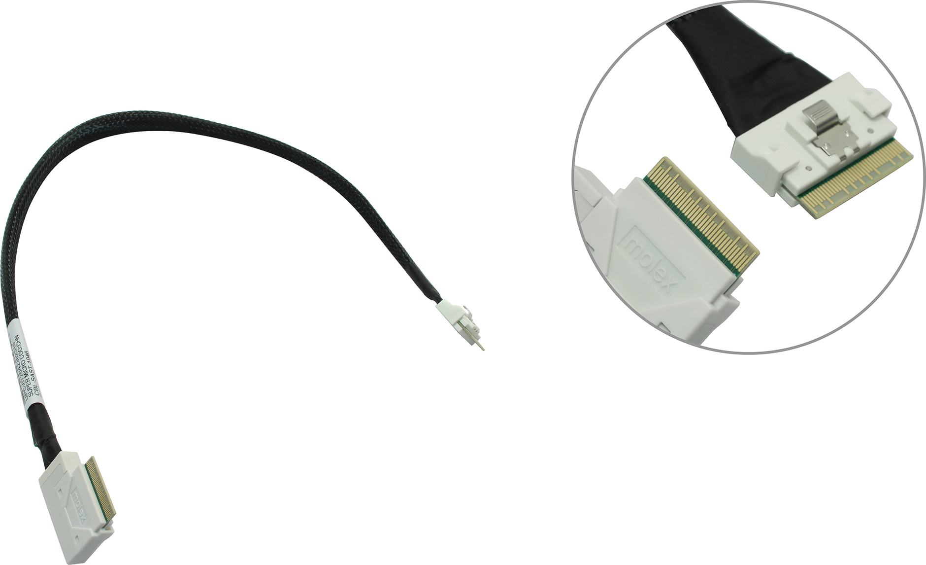 

Кабель SuperMicro CBL-SAST-1046, SFF-8654 (SlimLine SAS x8) - SFF-8654 (SlimLine SAS x8), 39 см (CBL-SAST-1046), Голубой, CBL-SAST-1046