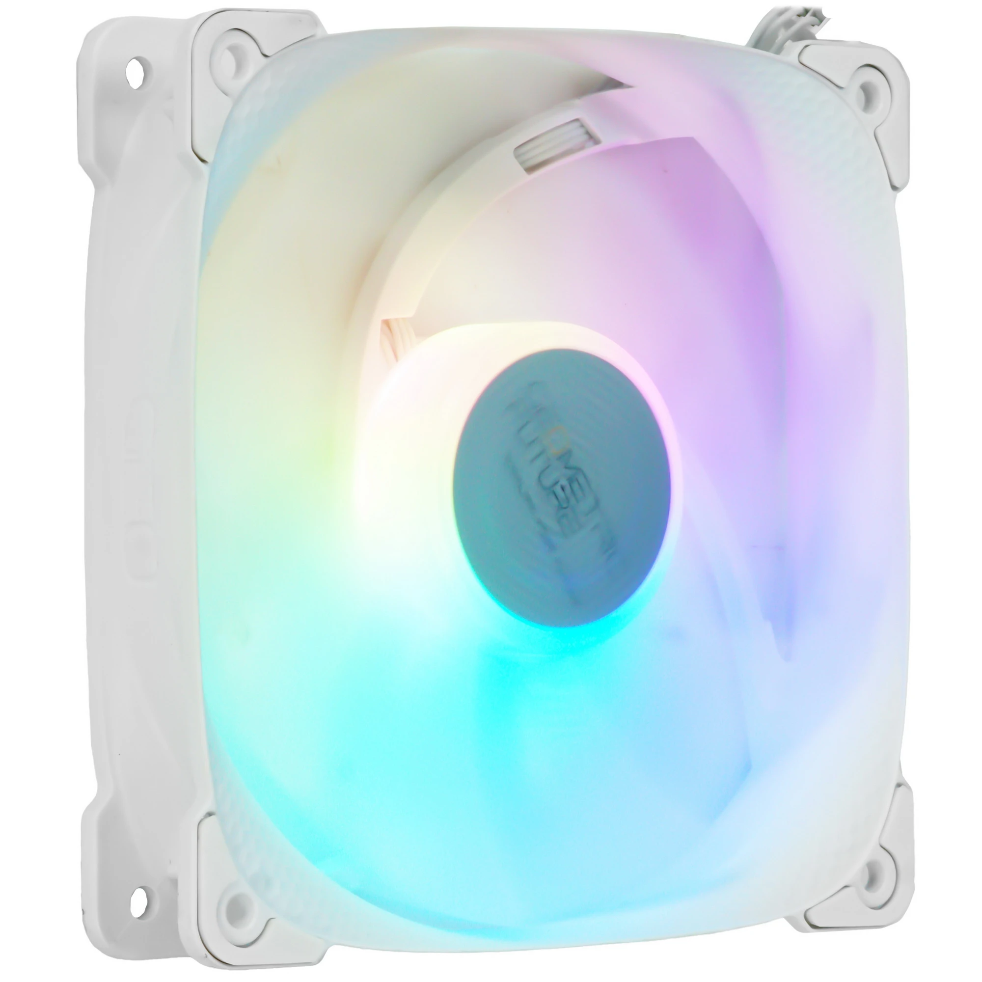 

Вентилятор Geometric Future Squama 2501W Single Pack, 120 мм, 2000rpm, 34.2 дБ, 4-pin PWM, 1шт, белый, ARGB подсветка (1F2501W112000), 2501W Single Pack
