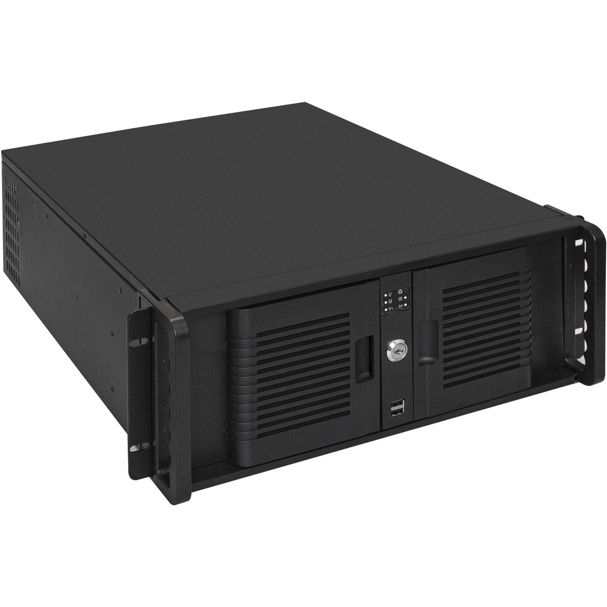 Корпус Exegate 4U480-15/4U4132/500PAS, E-ATX, 4U RM, 1x500 Вт (EX300096RUS)
