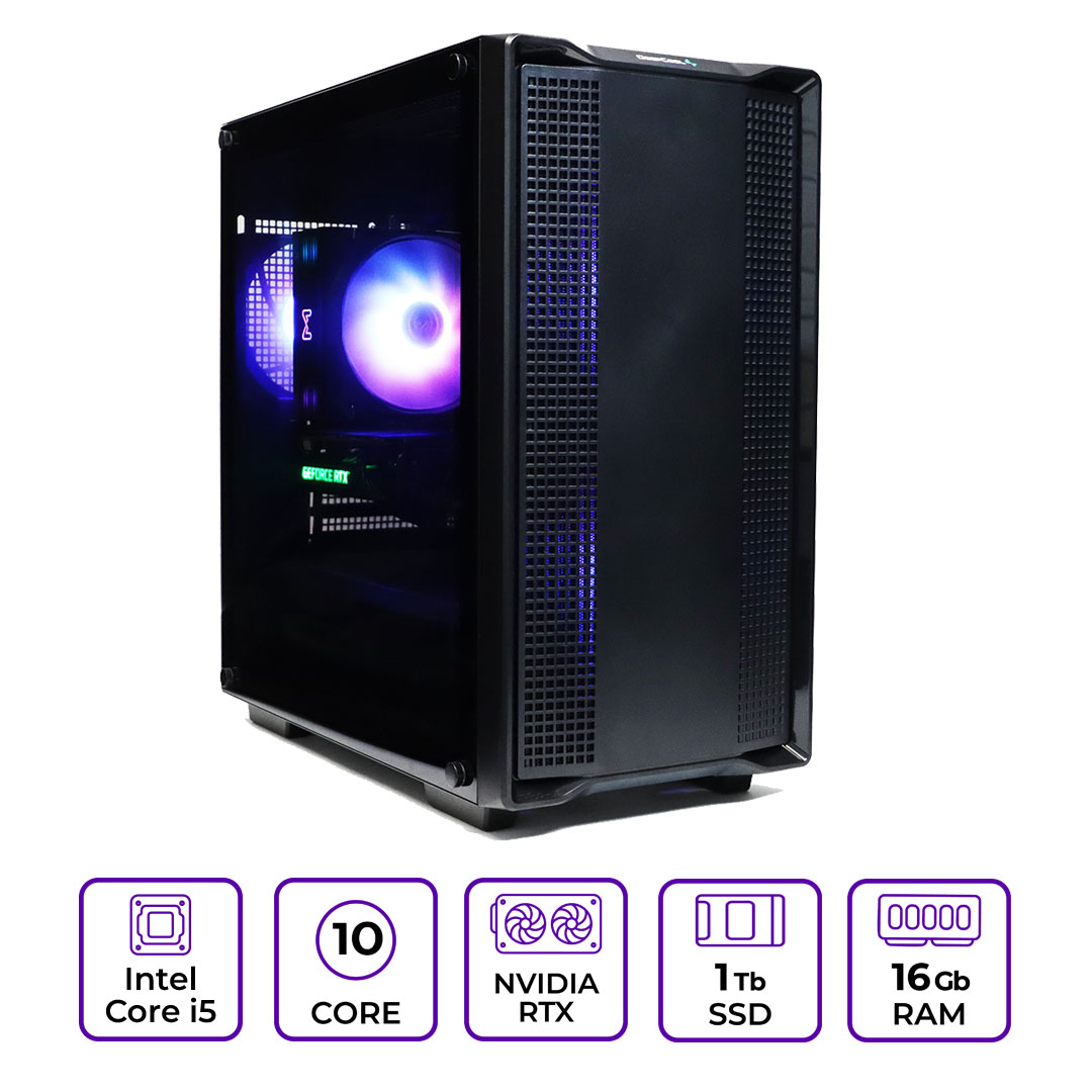 ПК Mastero Gaming MSGMN07 Intel Core i5 13400F, 16Gb DDR5, 1Tb SSD, RTX 4060, Без ОС