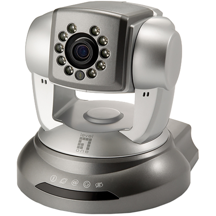 

IP-камера LevelOne FCS-6010 4мм, настольная, 1.3Мпикс, CMOS, до 1280x1024, до 30кадров/с, ИК подсветка 10м, серый, FCS-6010