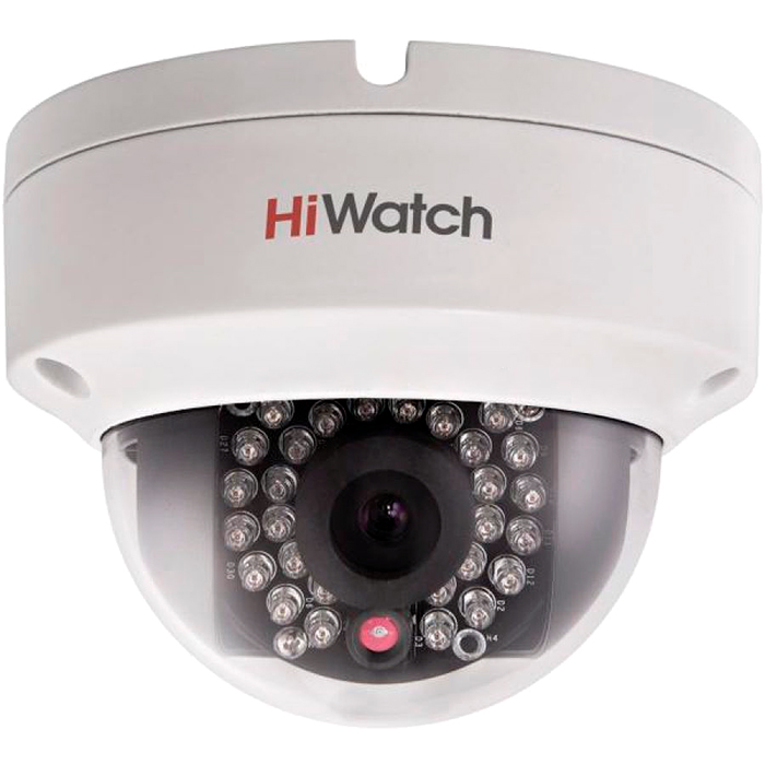 

IP-камера HiWatch DS-N211 (4 мм), уличная, купольная, 1.3Мпикс, CMOS, до 25кадров/с, до 1280x960, ИК подсветка 15м, POE, -40 - +60, Белый, DS-N211