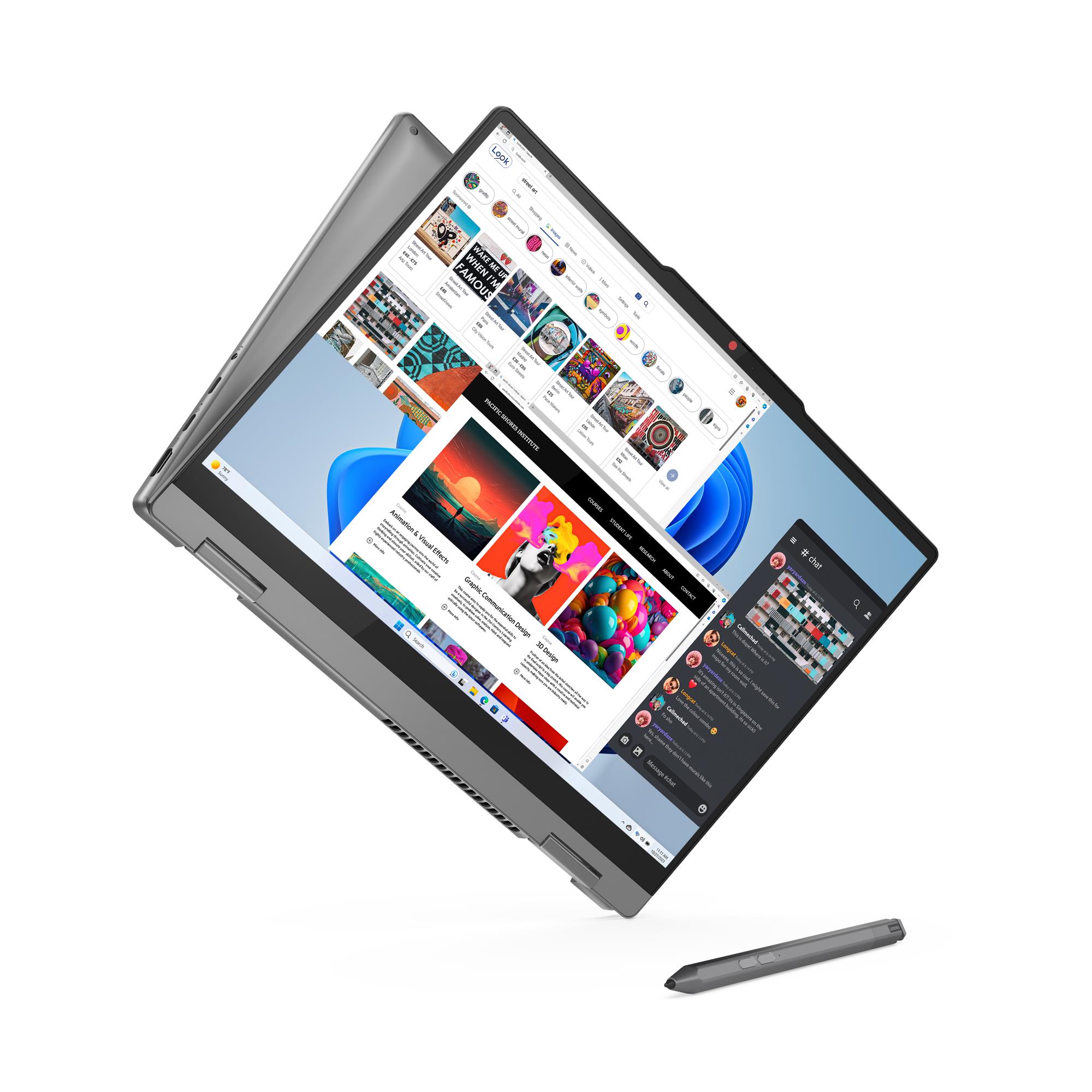 Ноутбук 14" Lenovo IdeaPad 5 2-in-1 14IRH9, серый (83KX0041PS)