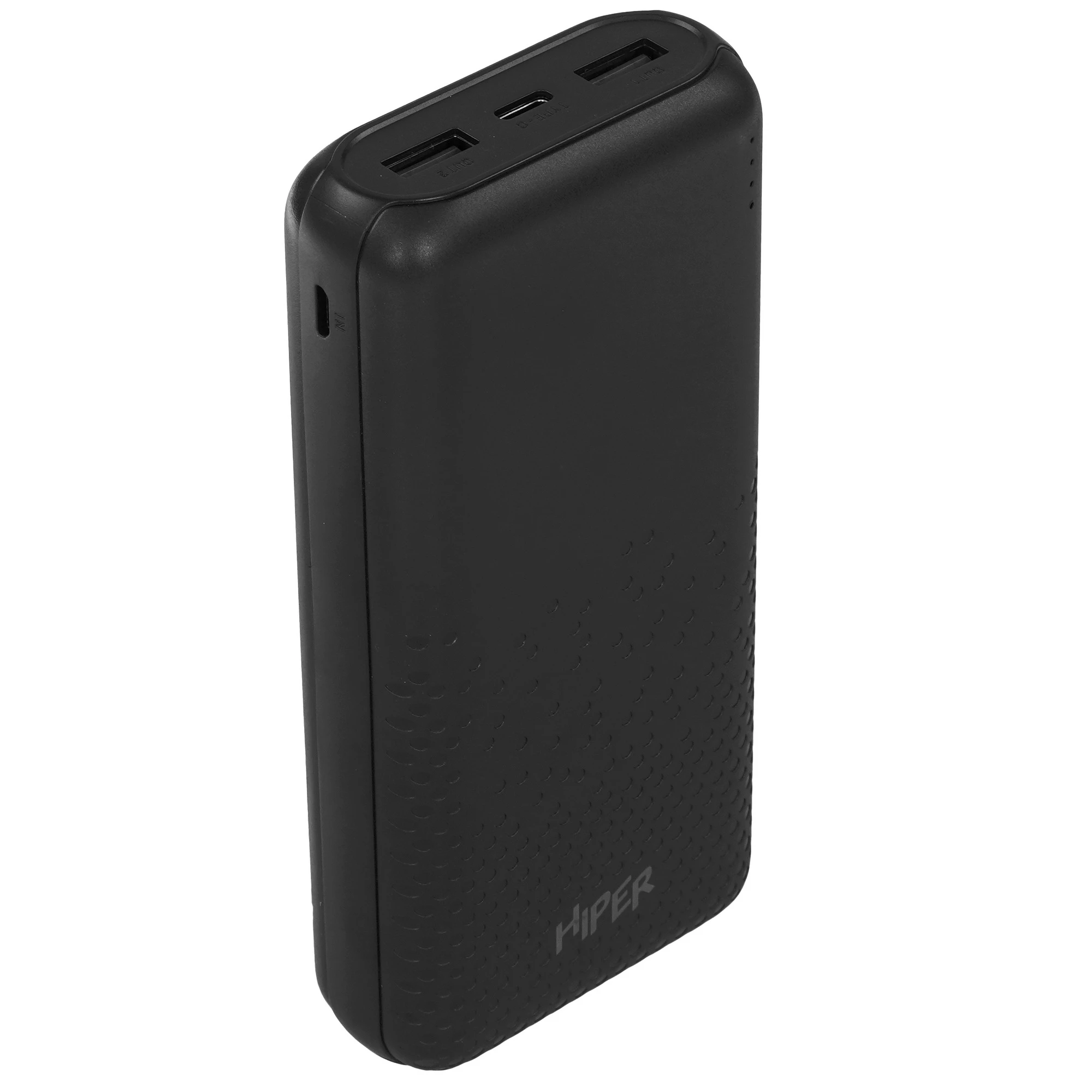 Портативный аккумулятор (Powerbank) HIPER PXL 20000, 20000 мА·ч, 2xUSB, 2А, черный (PXL20000) б/у, повреждена упаковка, следы эксплуатации