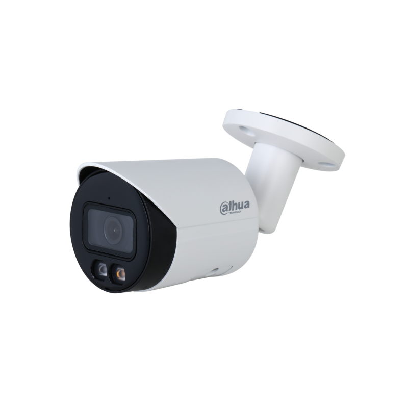 IP-камера DAHUA WizSense IPC-HFW2249SP-S-IL 2.8 мм, уличная, корпусная, 2 Мпикс, CMOS, до 1920x1080, до 25 кадров/с, ИК подсветка 30м, POE, -30 °C/+60 °C, белый (DH-IPC-HFW2249SP-S-IL-0280B) б/у, после ремонта, следы эксплуатации/установки, комплект: камера на кронштейне, неродная упаковка