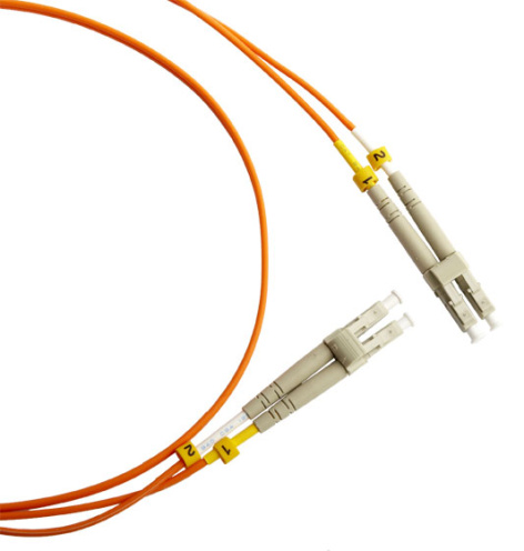 Патч-корд оптический Vimcom многомодовый, двойной, 1 м (DPC-MM50(OM4)-3.0-LC/UPC-LC/UPC-1)