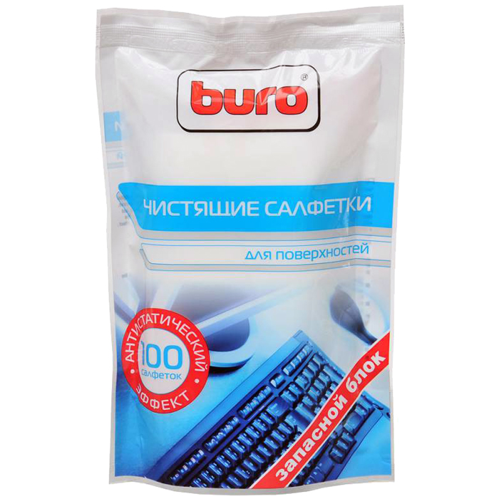 Запасной блок салфеток влажные BU-Zsurface Buro