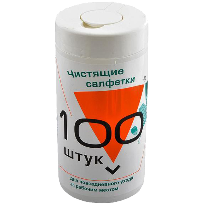 

Салфетки влажные 100шт. для рабочего места KBU-100 Konoos, KBU-100