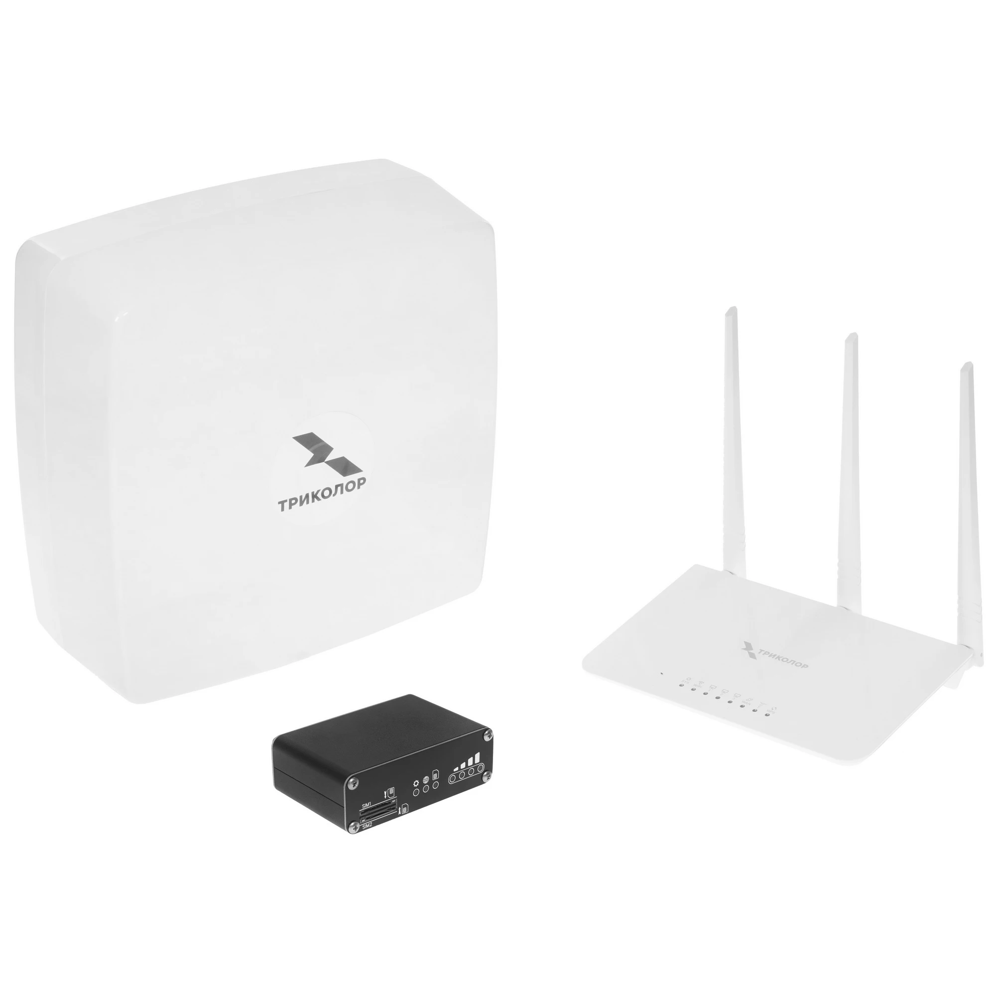 Усилитель сигнала Триколор TR-4G/injector-15kit