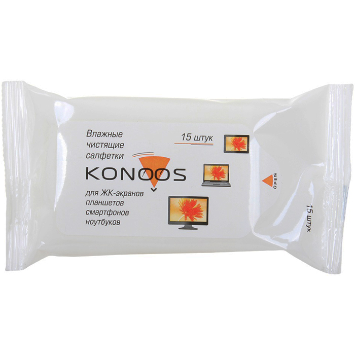 Салфетки влажные KSN-15 Konoos