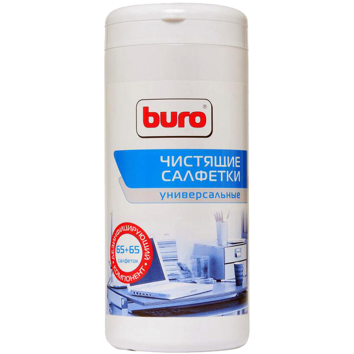 Салфетки сухие и влажные BU-Tmix Buro