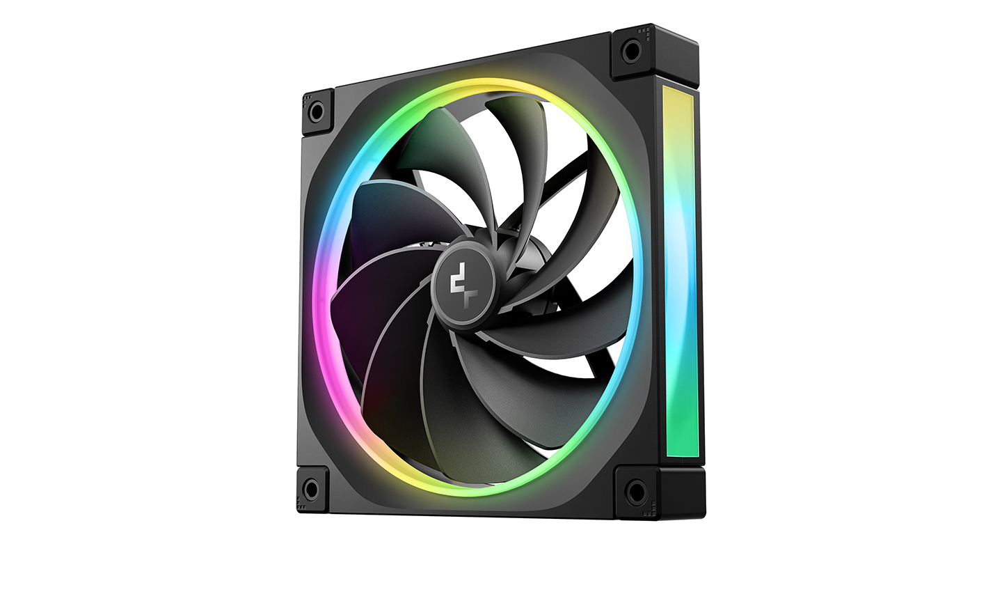 Реверсивный вентилятор Deepcool FL14R, 140 мм, 1шт (R-FL14R-BKAPN1-G)