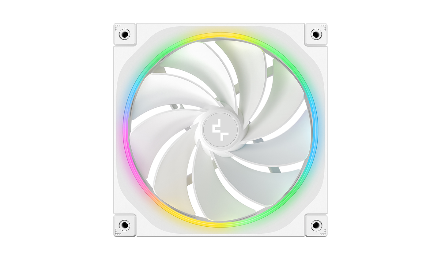 Реверсивный вентилятор Deepcool FL14R WH, 140 мм, 1шт (R-FL14R-WHAPN1-G)