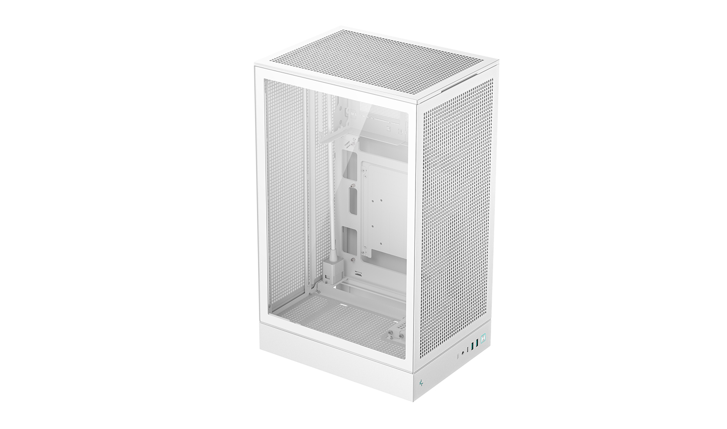 Корпус Deepcool CH270 WH, Mini-Tower, без БП, белый