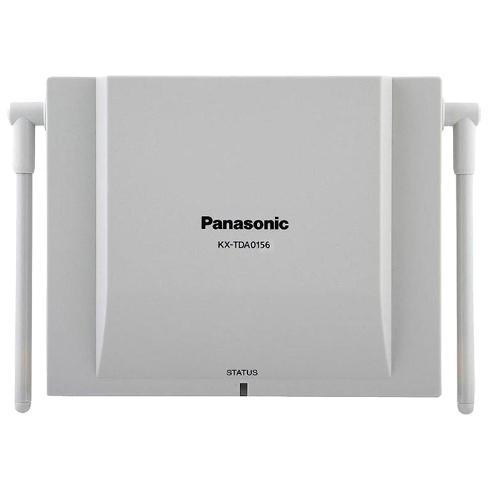 Базовая станция Panasonic DECT 4 канала (KX-TDA0156CE), цвет белый - фото 1