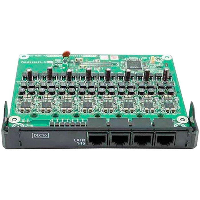 

Плата расширения Panasonic KX-NS5174X 16-портовая плата, Зеленый, KX-NS5174X