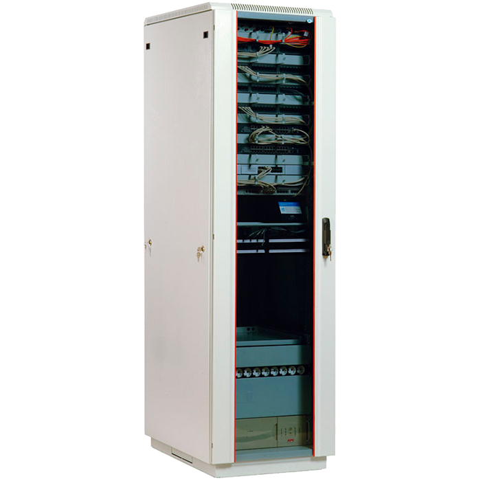 

Шкаф телекоммуникационный напольный 42U 600x600 мм, стекло, серый, разборный, ЦМО ШТК-М ШТК-М-42.6.6-1ААА (30144521000), ШТК-М-42.6.6-1ААА