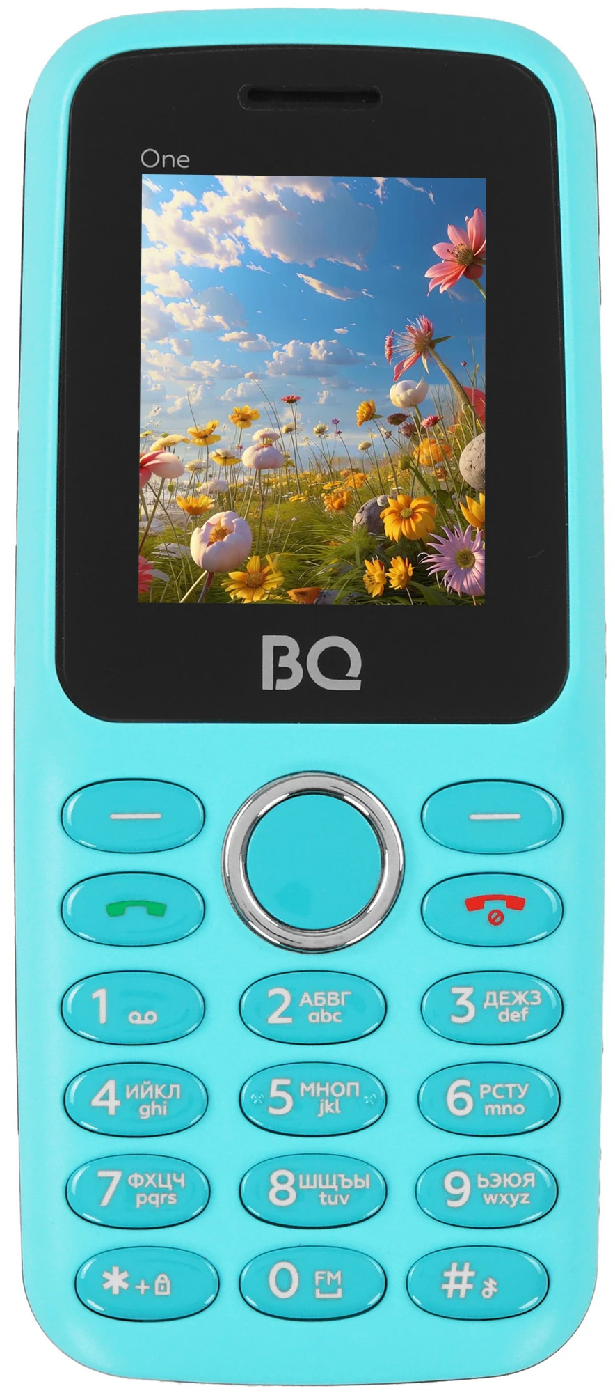 Мобильный телефон BQ 1800L One черный/голубой