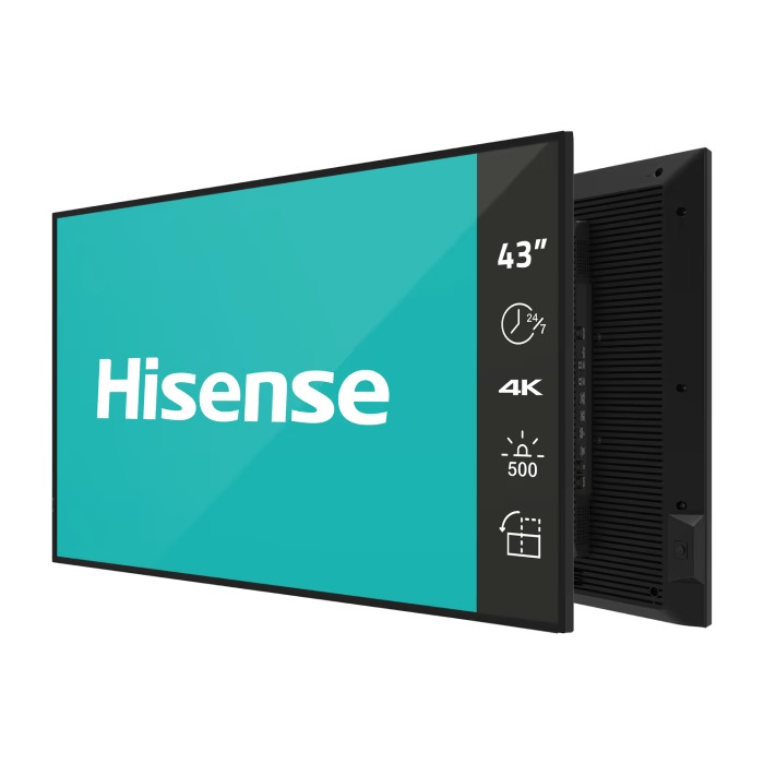 Профессиональный дисплей 43" Hisense 43DM66D, 4K, 3840x2160