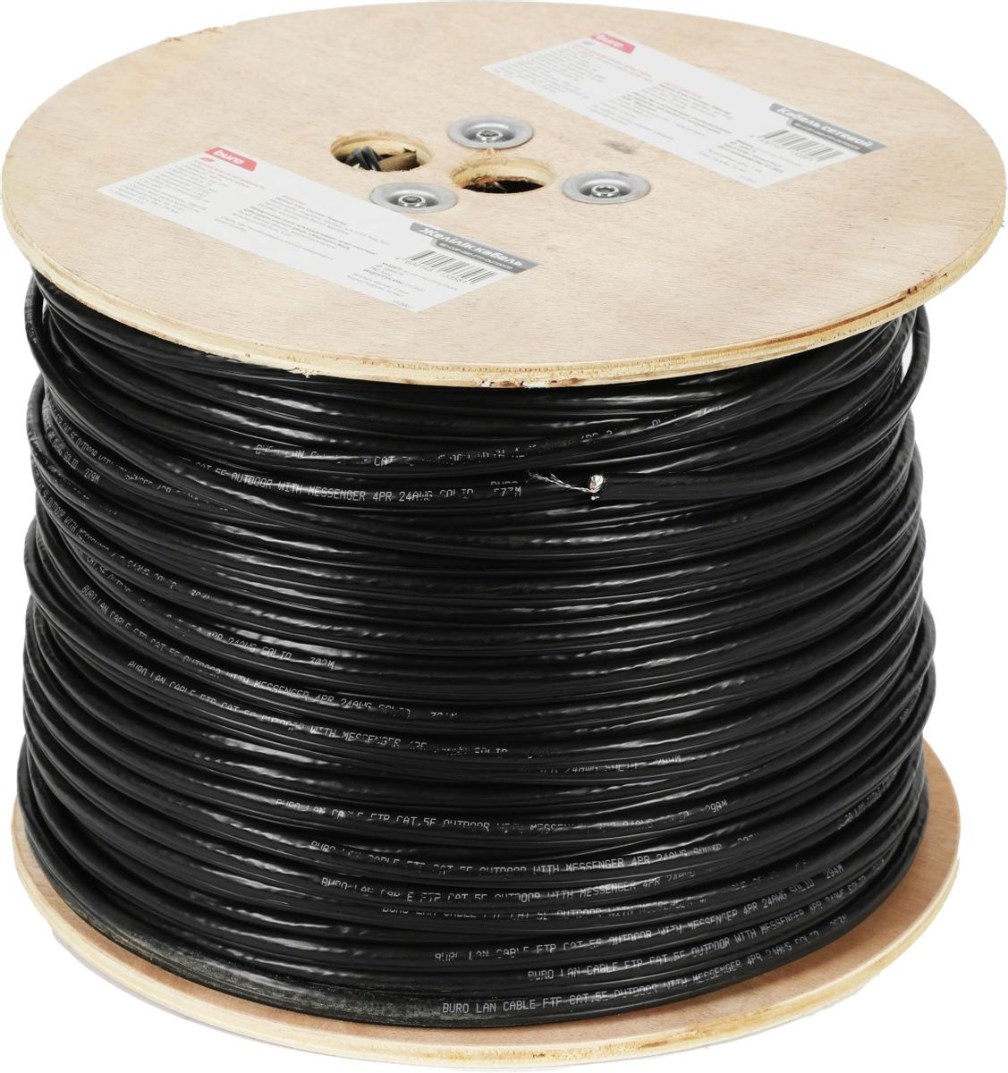 Витая пара Buro FTP кат.5e 4 пары CU 305м. PVC (BU-COP-050-FTP-OUTDOOR)