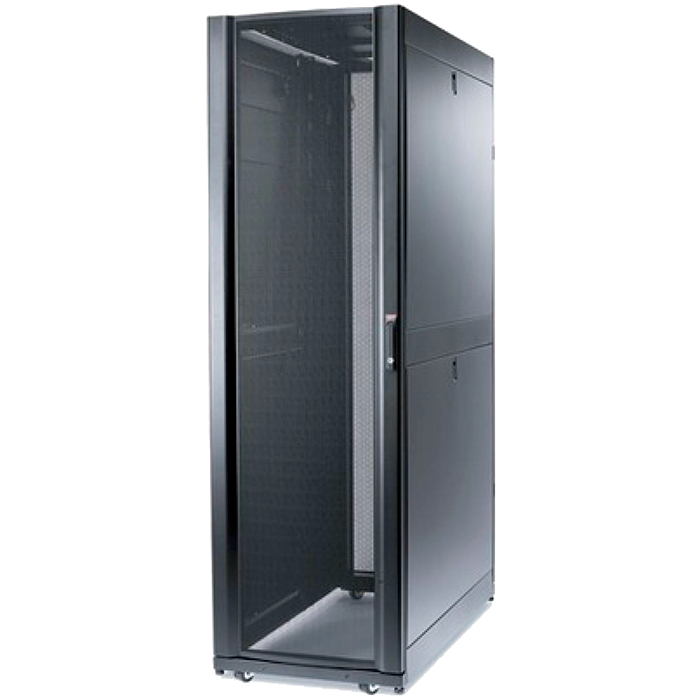 Шкаф серверный напольный 42U 600x1200 мм, металл, черный, разборный, APC AR3300