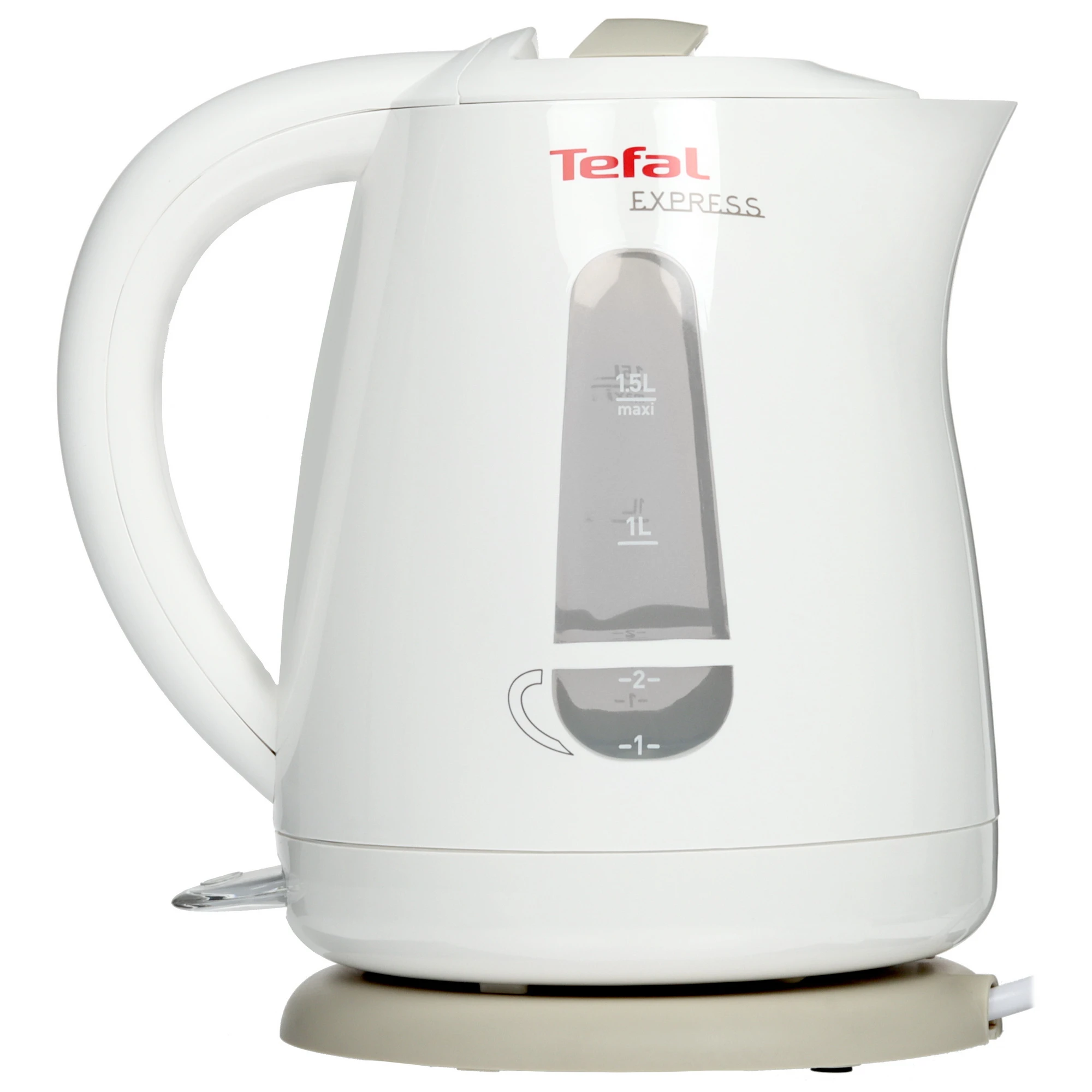 Чайник электрический Tefal Express Plastic KO29913E, 1.5л., 2.2 кВт (7211000396)