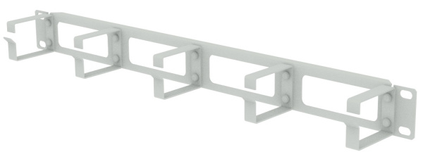 Органайзер кабельный Filum, горизонтальный, 19", 1U (FL-CM-1U-GY)