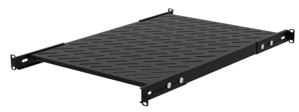 Полка Filum глубина 620 мм до 80 кг (FL-RSHU-1U-620-BK)