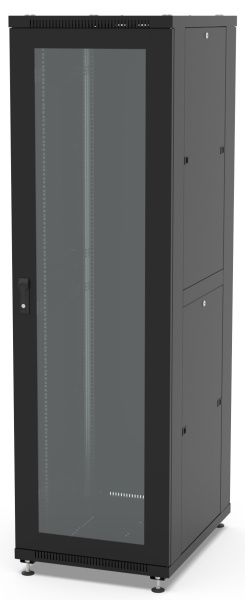 Шкаф Filum 42U, 600x800 мм (FL-NT-4268GM2M-BK)