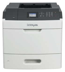 

Принтер лазерный Lexmark MS812dn, A4, ч/б, 66стр/мин (A4 ч/б), 1200x1200dpi, дуплекс, сетевой, USB (40G0330), MS812dn