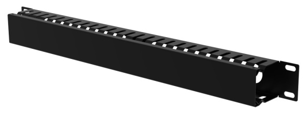 Органайзер кабельный Filum, горизонтальный, 19", 1U (FL-CMC-1U-BK)