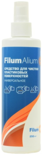 Спрей Filum Alium для очистки пластиковых поверхностей