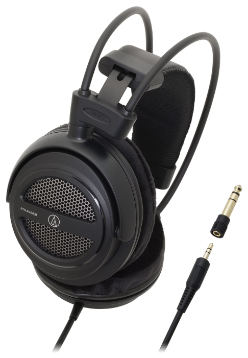 

Проводные наушники Audio-Technica ATH-AVA400, mini jack 3.5 mm, черный, ATH-AVA400