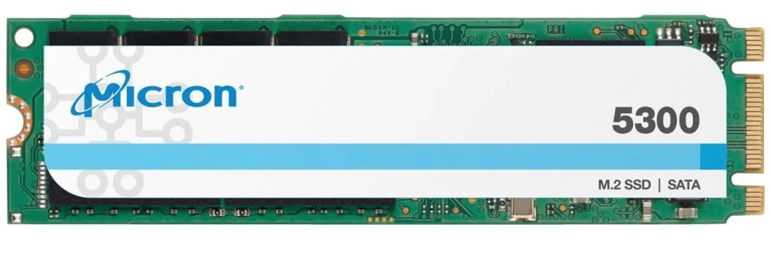 Твердотельный накопитель (SSD) Micron 5300 PRO 480Gb, M.2 2280, SATA3 (MTFDDAV480TDS-1AW1ZABYY)