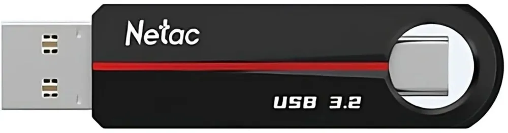 Флешка 256Gb Netac US18 NT03US18C-256G-32BK