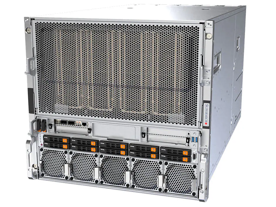 Сервер Supermicro GPU SuperServer A22GA-NBRT, 2 x Intel Xeon 6960P, 24 x 96Gb RAM (SYS-A22GA-NBRT.)