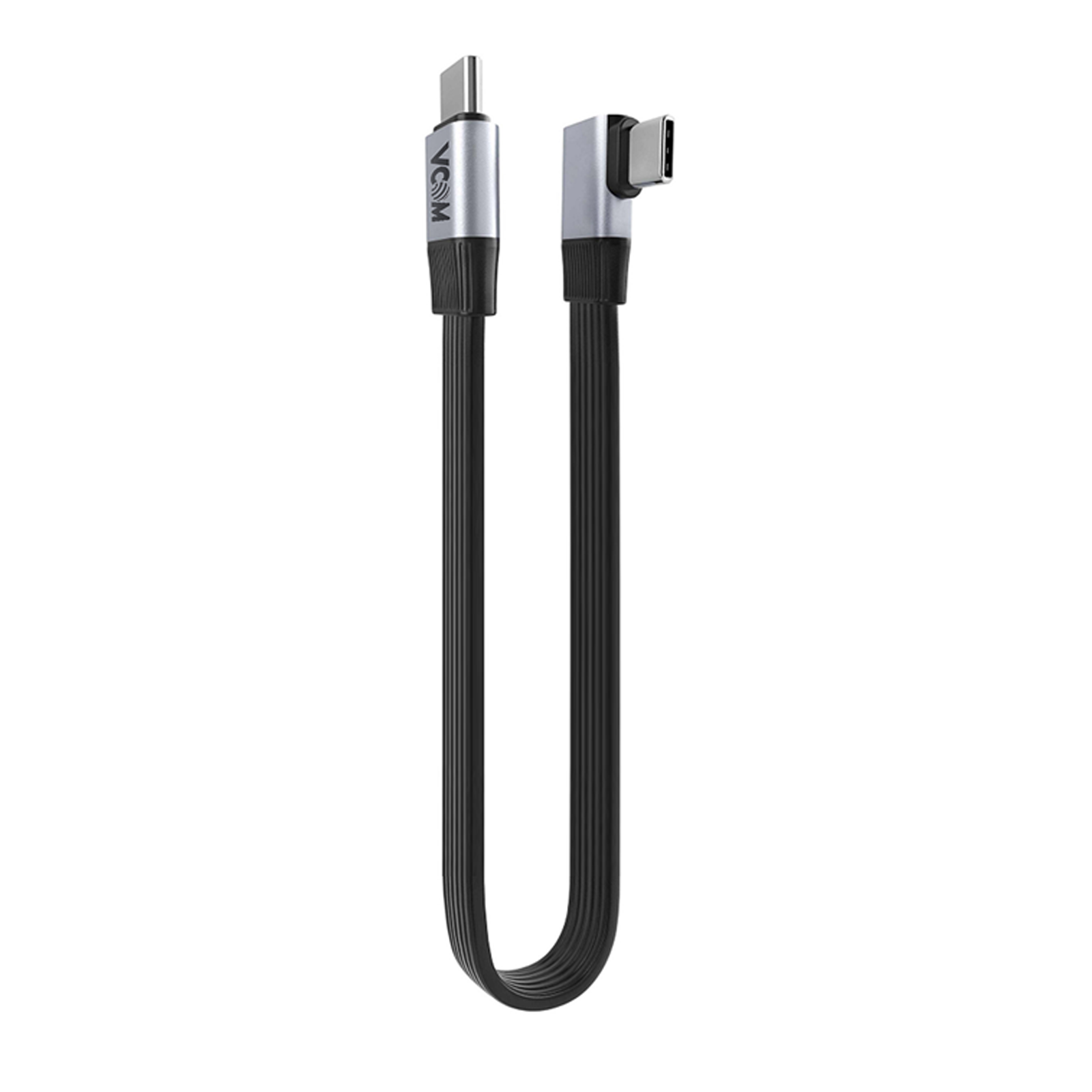 Кабель-переходник (адаптер) USB Type-C(M)-USB Type-C(M), 80 см, черный, VCOM CU582RA (CU582RA-0.8)