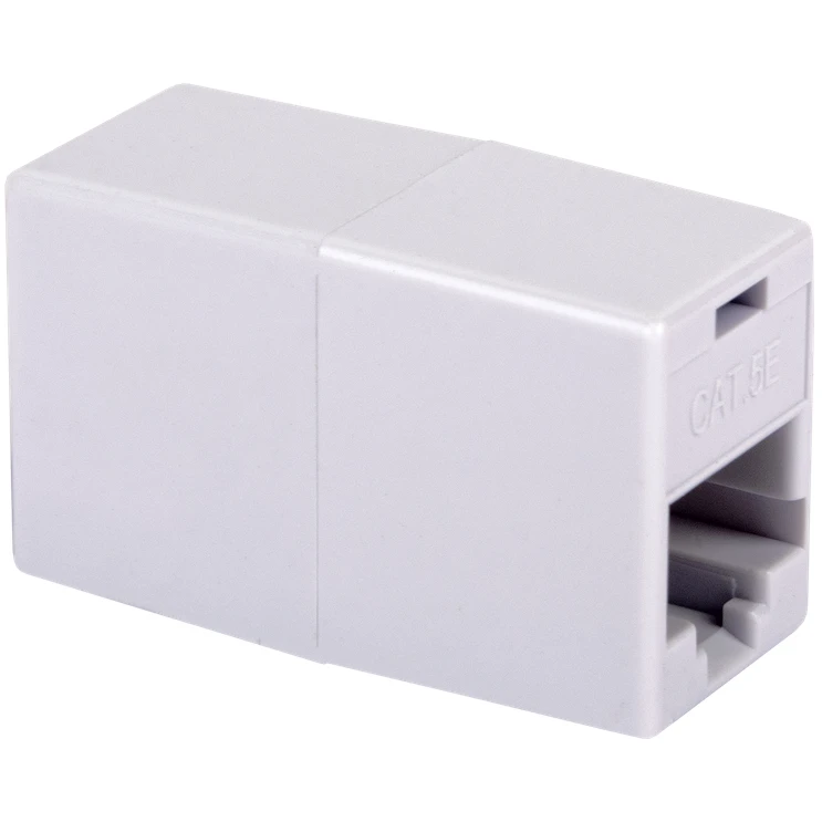 Соединитель RJ-45 Netlan, белый (EC-UCB-55-UD2-SM-WT-10)