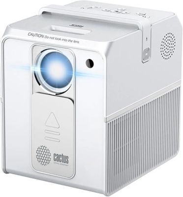 Проектор Cactus CS-PRC.04WT.WUXGA-A_BUNDLE, LCD, 1920x1080, 3200лм + Экран Cactus
