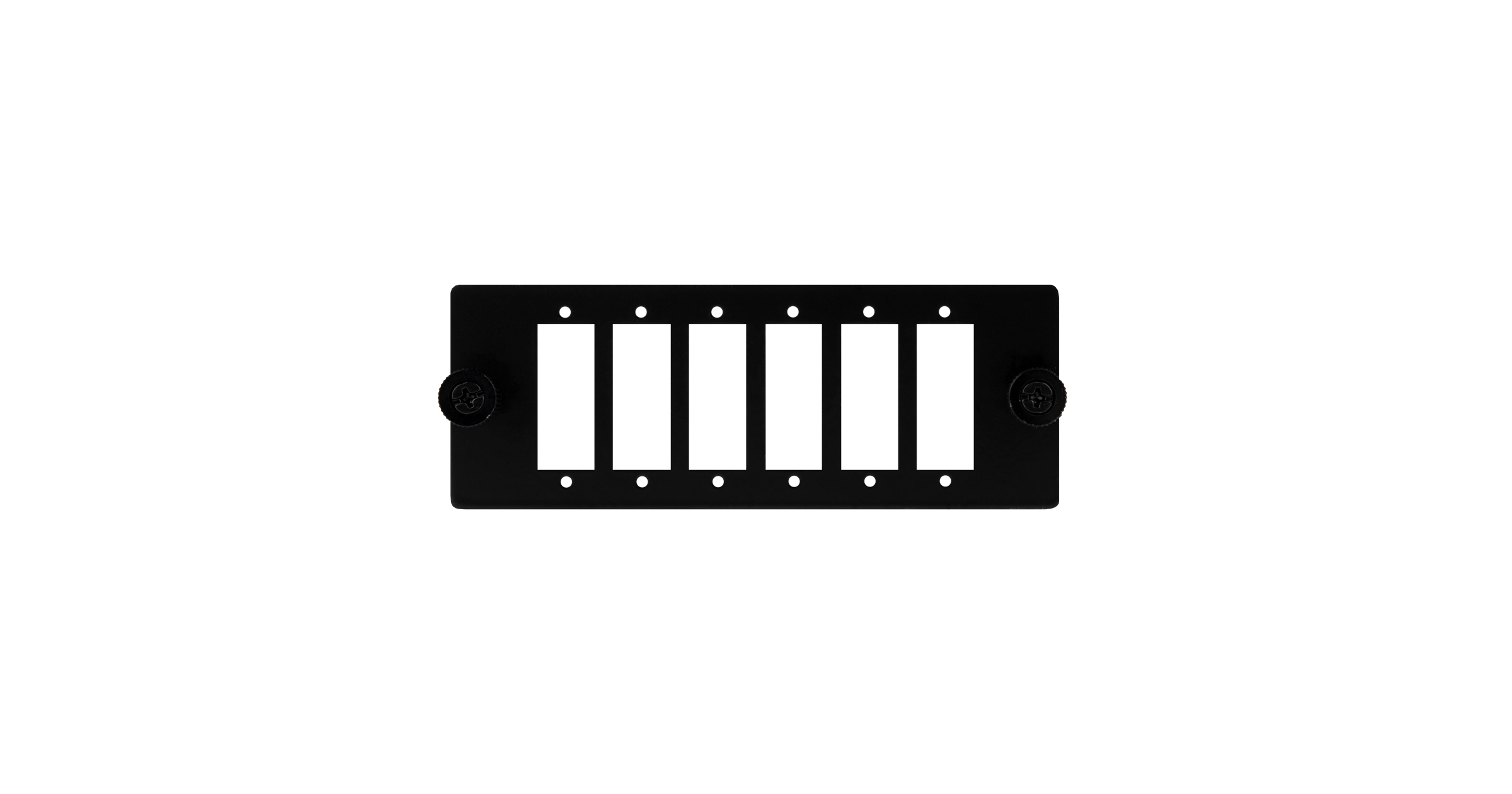 Адаптерная панель NMF-AP06DSC-MS-BK LC NIKOMAX (NMF-AP06DSC-MS-BK)