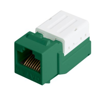 Вставка Keystone NIKOMAX NMC-KJUE2-FT-GN, KeyStone cat.6 (NMC-KJUE2-FT-GN)