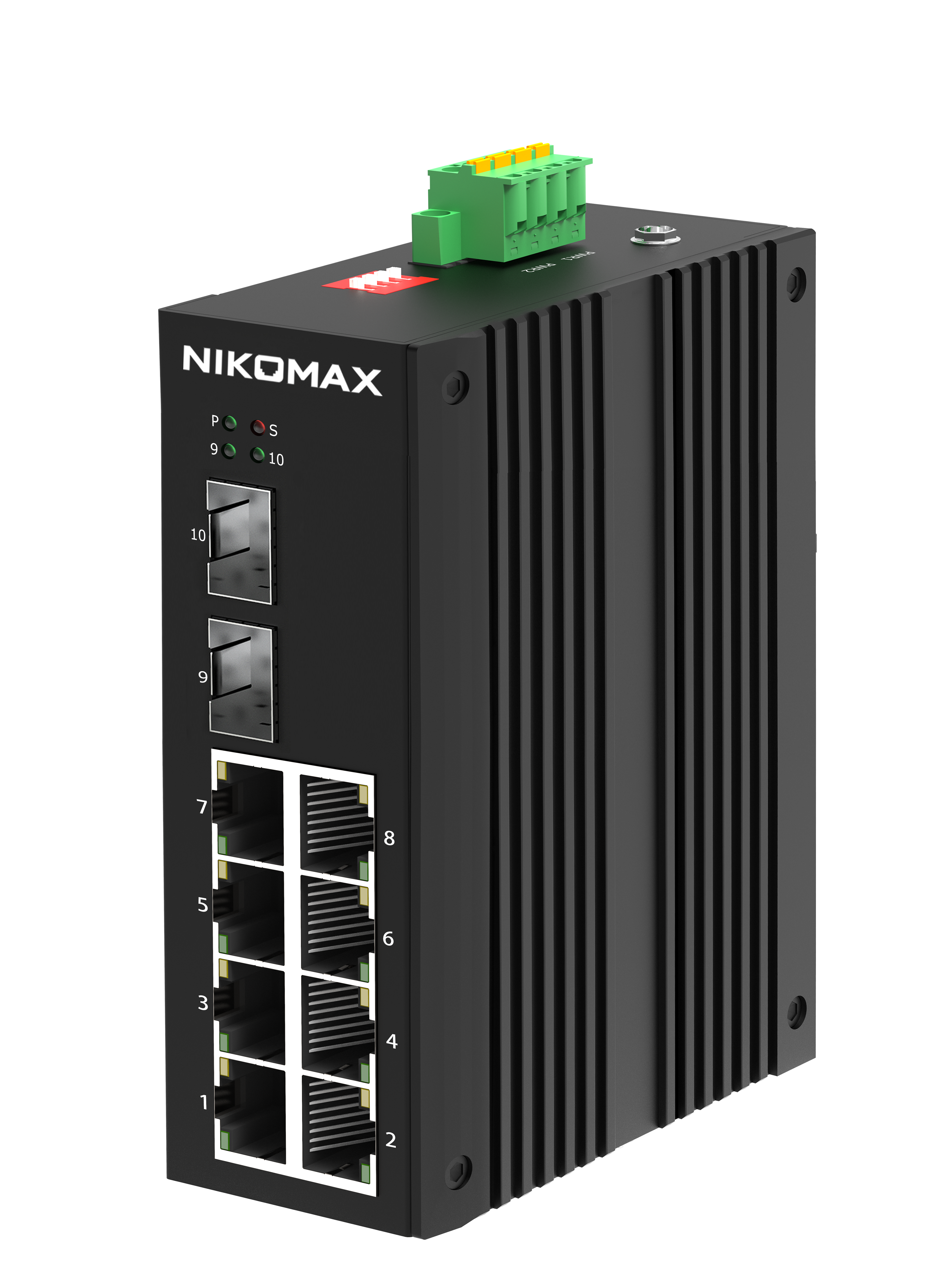 Коммутатор Nikomax (Gigalink) GL-SW-G008-2G-I (8x1 Гбит/с) (GL-SW-G008-2G-I)