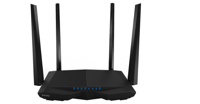 

Wi-Fi роутер Tenda AC6, 802.11a/b/g/n/ac, 2.4 / 5 ГГц, до 1.17 Гбит/с, LAN 3x100 Мбит/с, WAN 1x100 Мбит/с, внешних антенн: 4x5 дБи (AC6), AC6