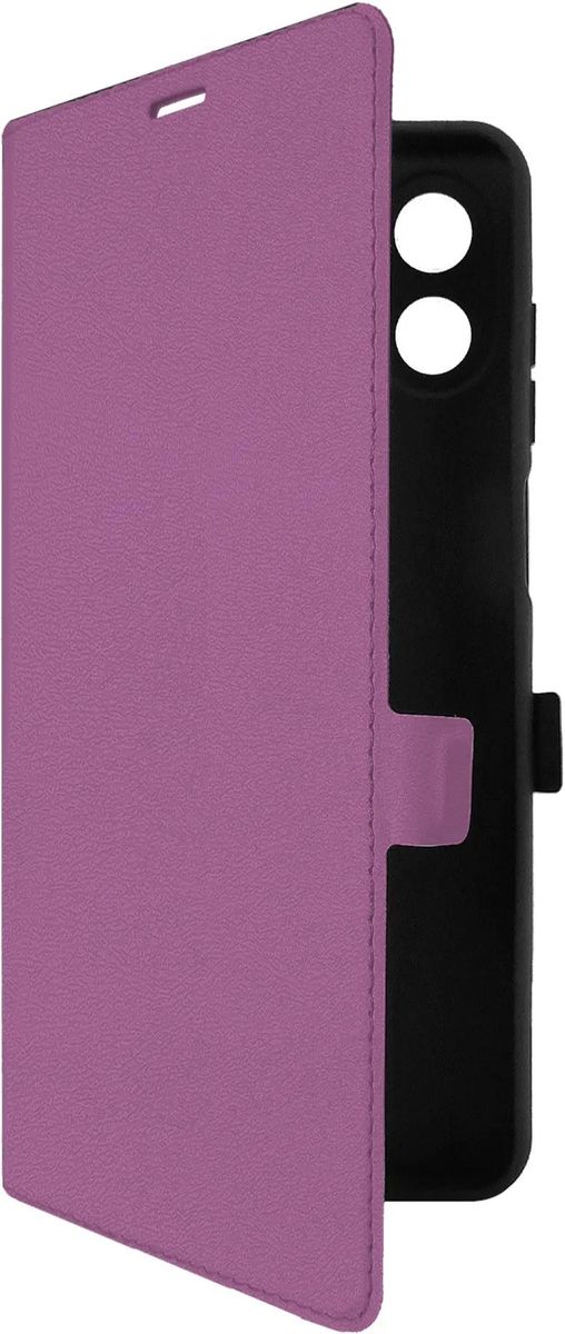 Чехол-книжка BoraSCO Silicone Case для смартфона Samsung Galaxy A07, фиолетовый