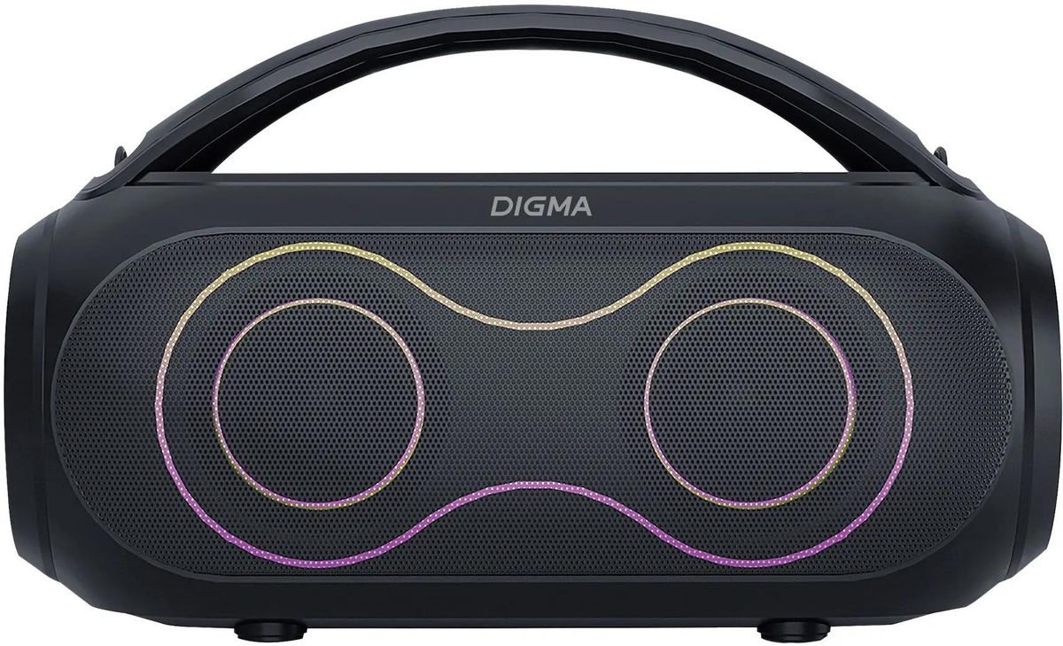 Портативная акустика Digma D-PS1532, 60 Вт, USB, Bluetooth