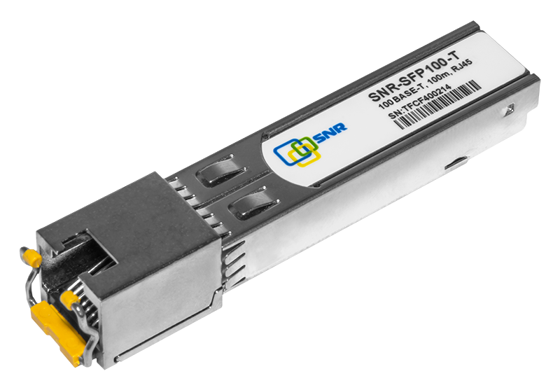 Модуль SFP SNR SNR-SFP100-T, 100 м, RJ-45, 100 Мбит/с (SNR-SFP100-T)