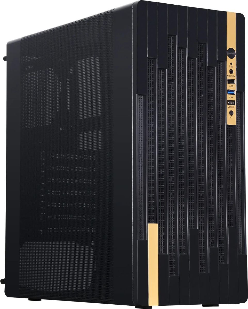 Корпус ACCORD ACC-188R2, Midi-Tower, без БП, черный