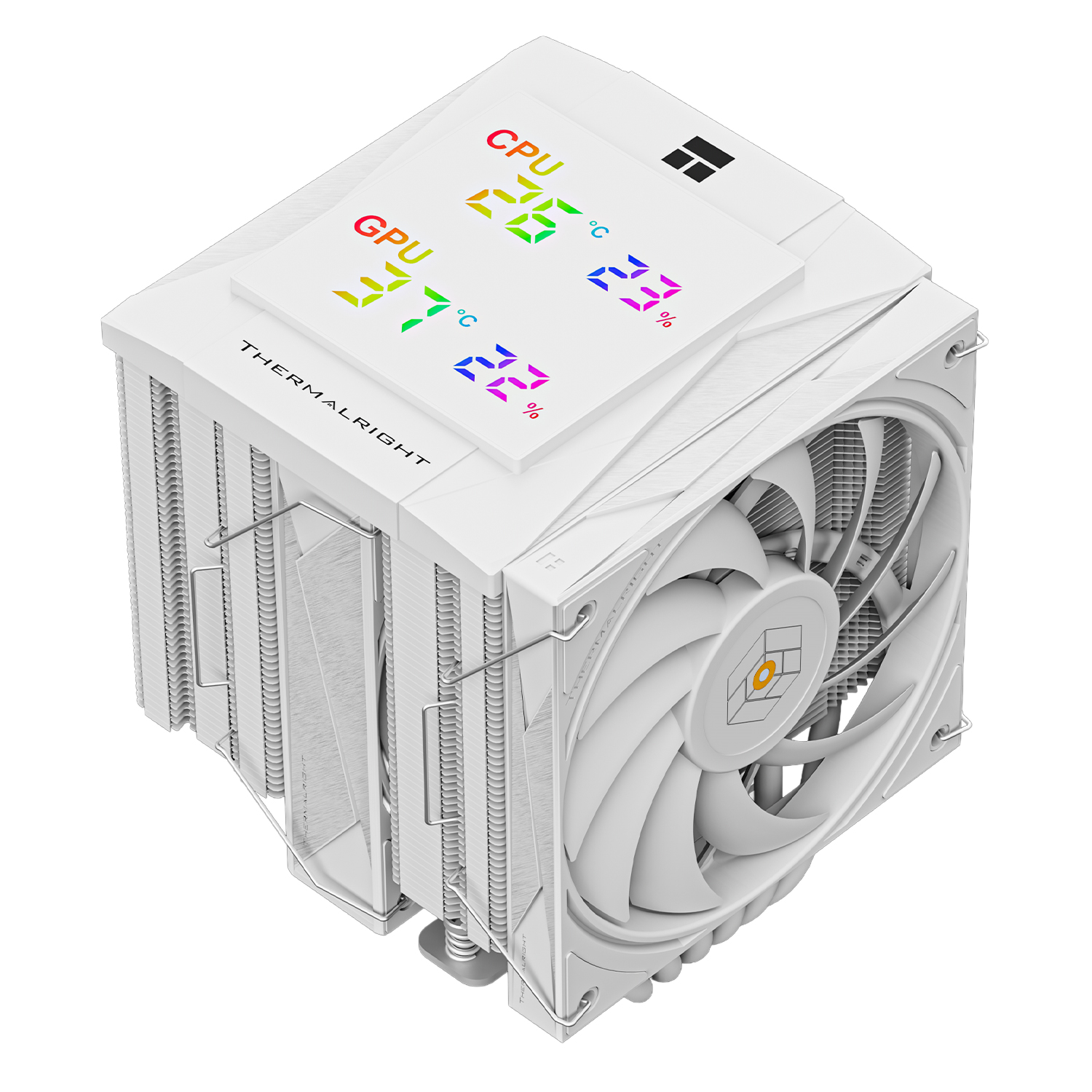 Кулер для процессора Thermalright Royal Knight 120 Digital WHITE, 120 мм, 2150rpm (TRRK120DW)