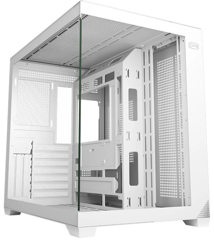 Корпус PCCOOLER C3 T700 WH, Midi-Tower, без БП, белый